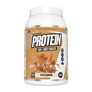 Muscle Nation 100% Whey Protein Isolate PROTEIN SUPPS247 Salted Caramel 30 Serves 
