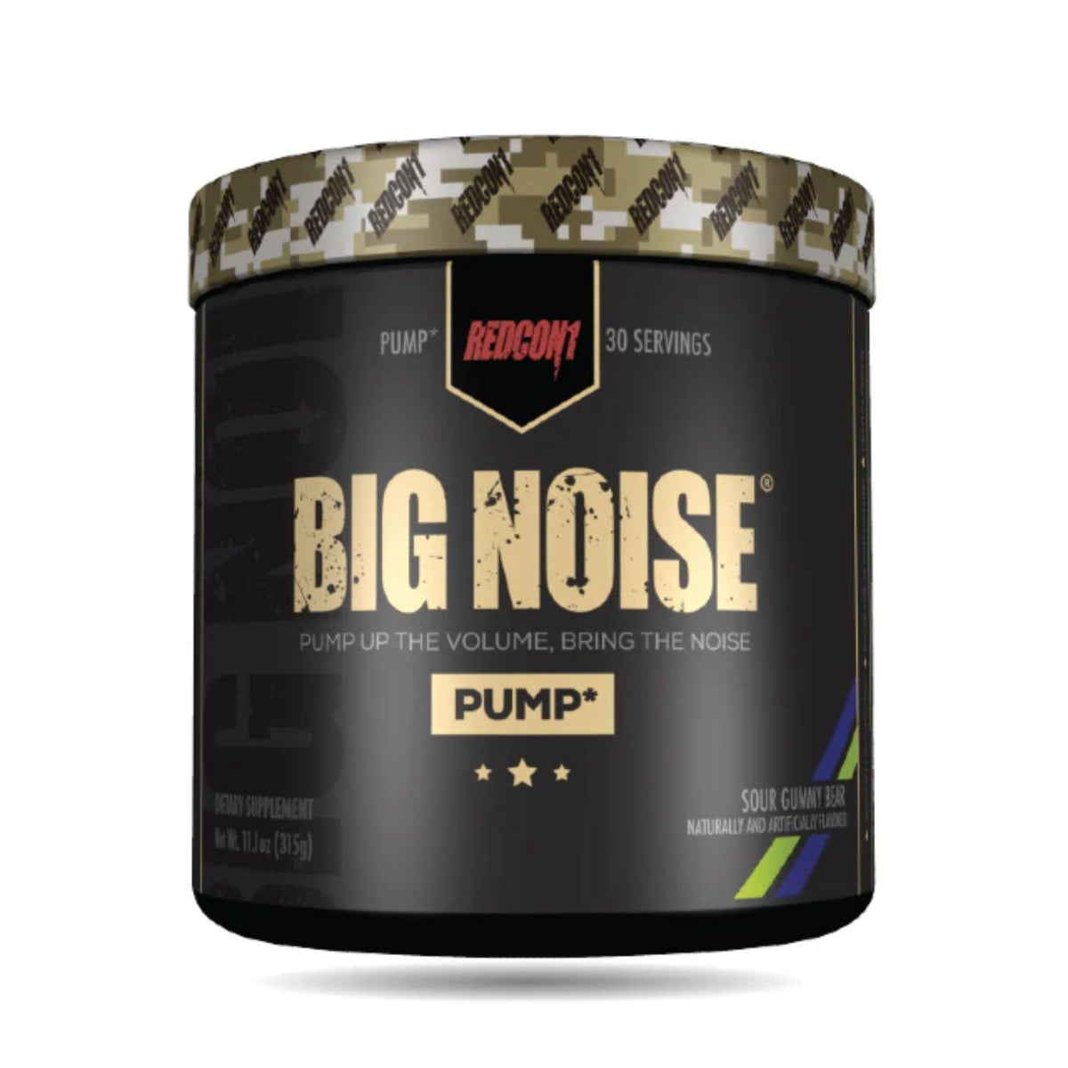 Big Noise by Redcon1 Pre-Workout SUPPS247 Sour Gummy Bear 30 Serves  - Image 2