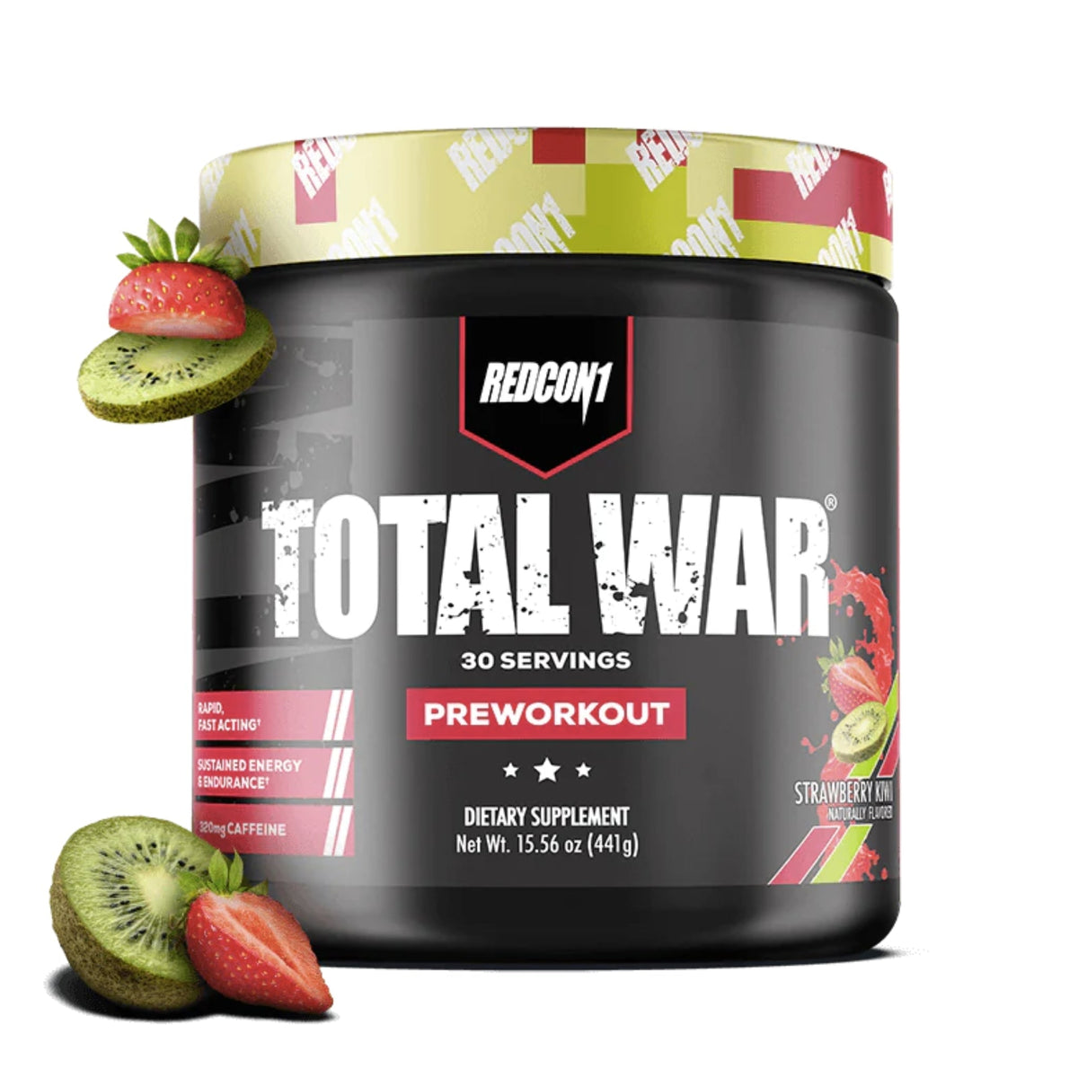 Total War Pre-Workout by Redcon1 PRE WORKOUT SUPPS247 STRAWBERRY KIWI  - Image 3