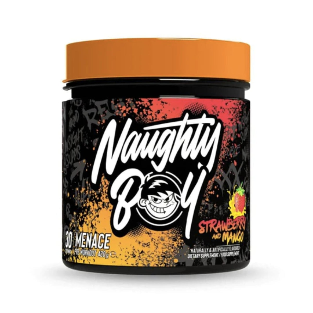 Naughty Boy Menace Pre-Workout Pre-Workout Naughty Boy Strawberry & Mango  - Image 3