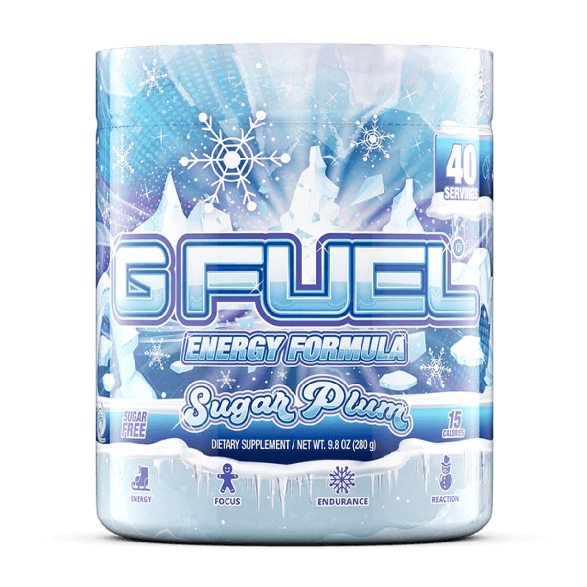 G FUEL Energy Formula Pre-workout Pre-Workout supps247Springvale Sugar Plum 40 Serves  - Image 10
