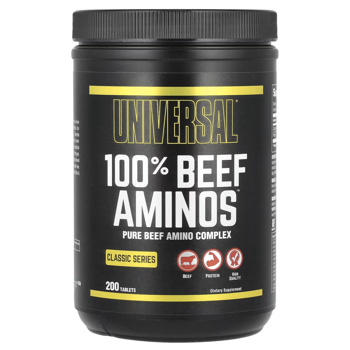 Universal 100% Beef Aminos Aminos supps247Springvale 200 tablets  - Image 2