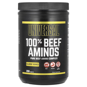 Universal 100% Beef Aminos Aminos supps247Springvale 200 tablets 