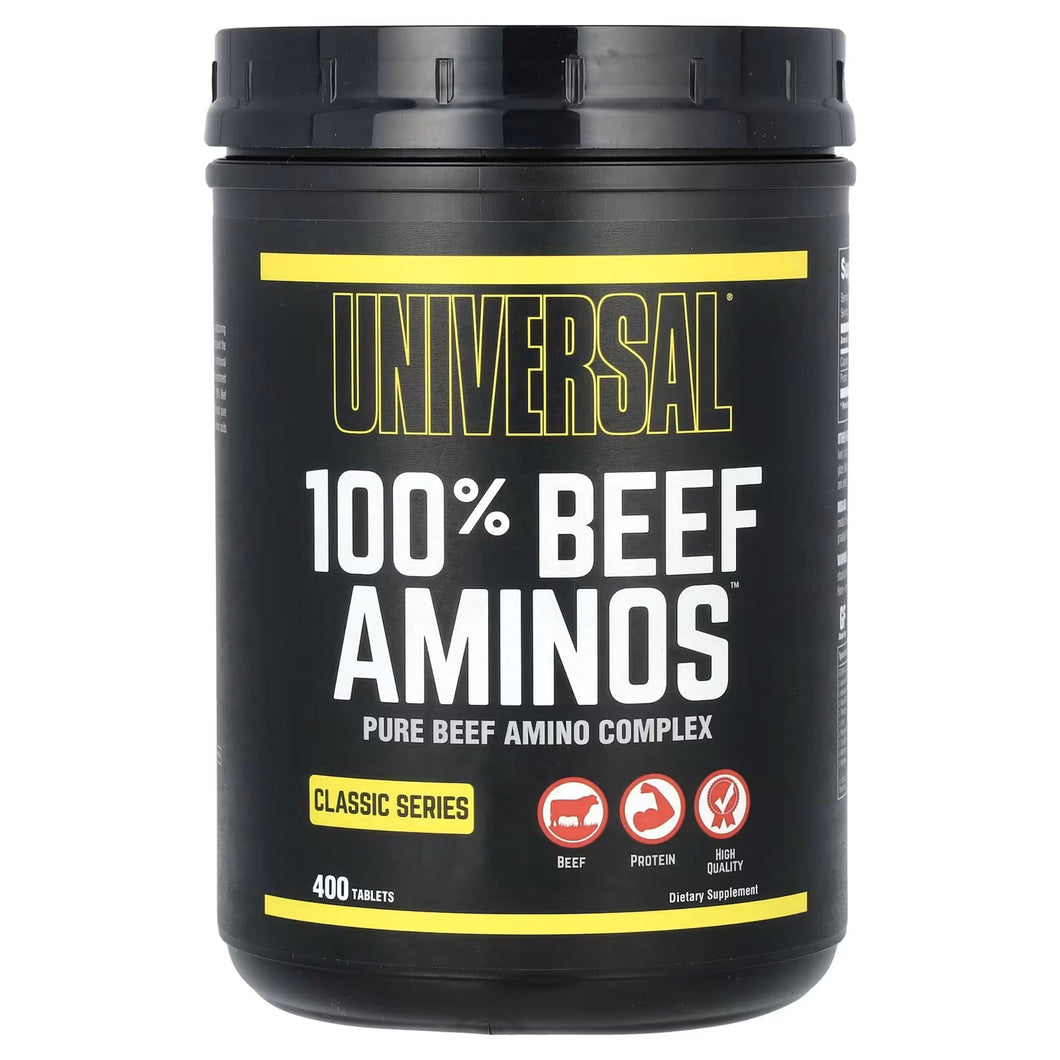 Universal 100% Beef Aminos Aminos supps247Springvale 400 tablets 