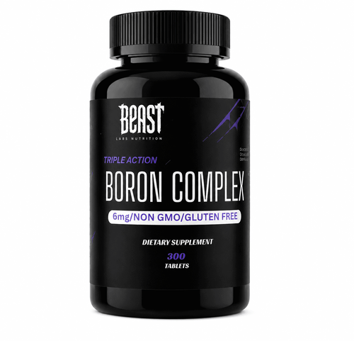 Beast Labs Triple Action Boron Complex 6mg | 300 Tablets.