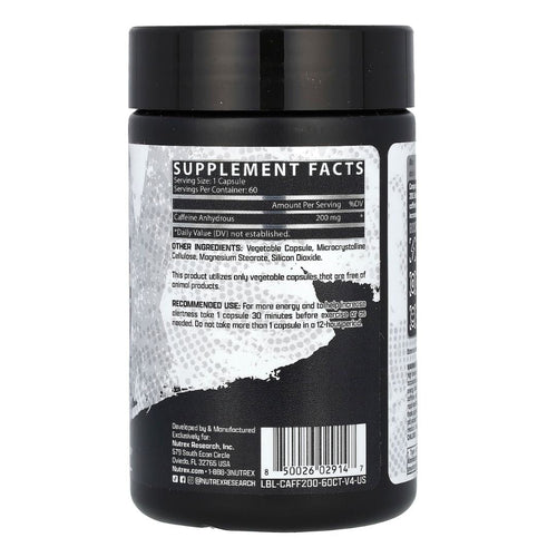 Caffeine 200 by Nutrex Research FOCUS & ENERGY NUTREX 