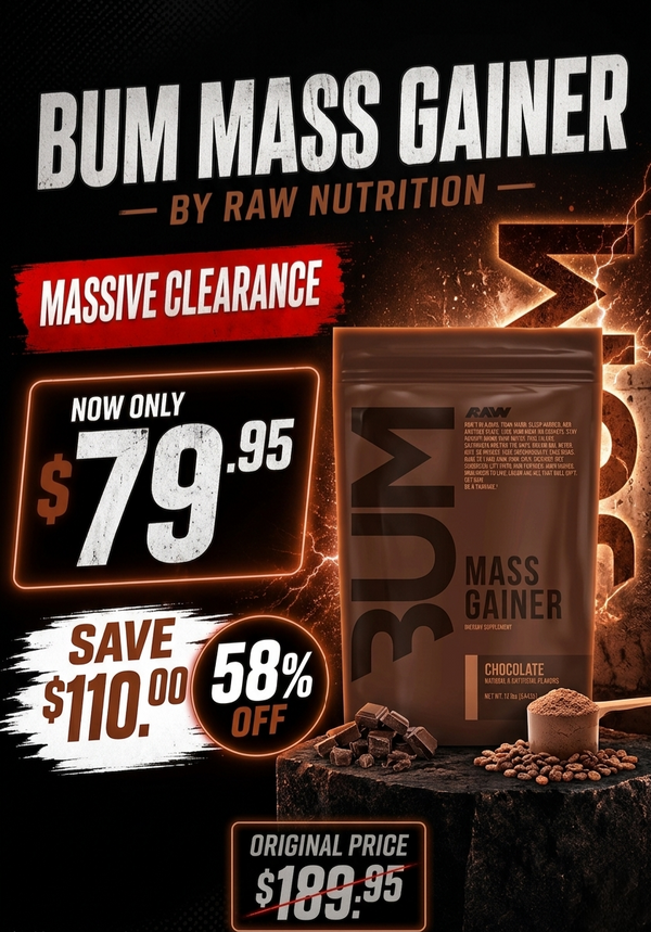 CBUM Mass Gainer by RAW Nutrition