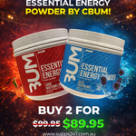 Essential Energy Powder by CBUM Buy 2 For $89.95