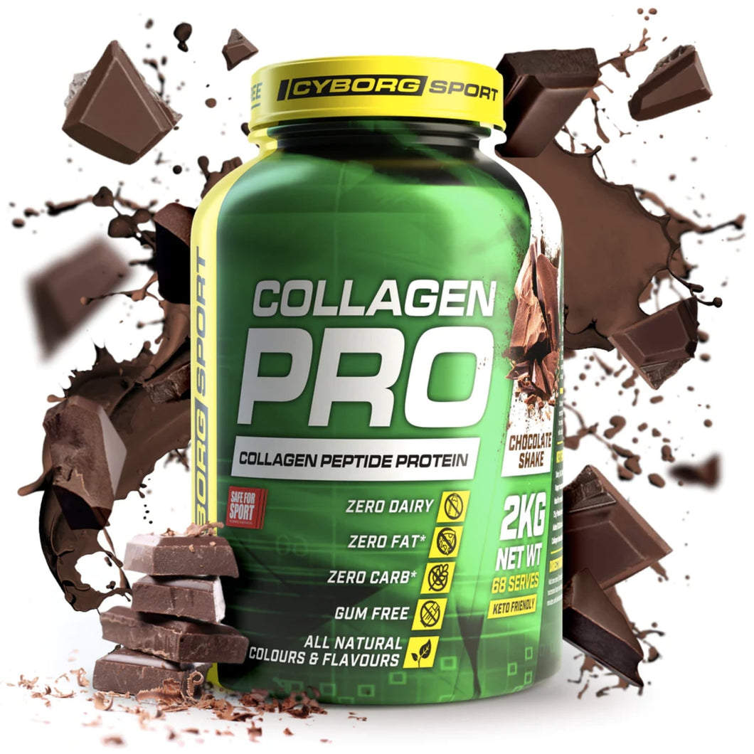 Collagen Pro HCP by Cyborg Sports PROTEIN SUPPS247 Chocolate 2 KG 