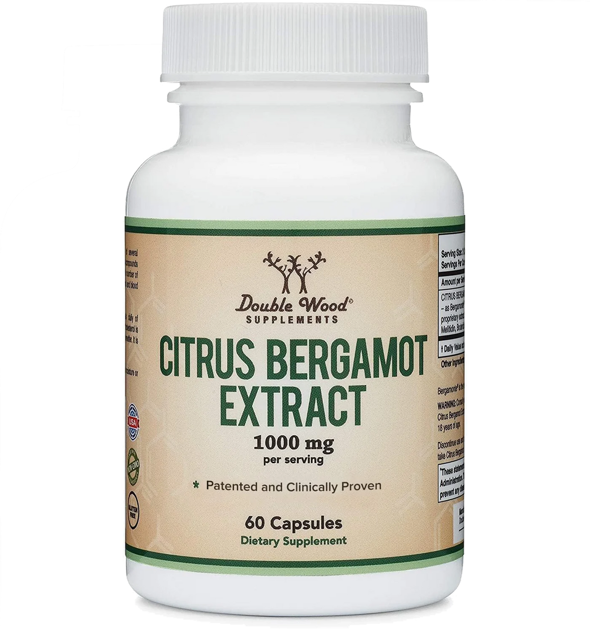 Citrus Bergamot Extract 1000mg By Double Wood Supplements General Double Wood Supplements  - Image 1