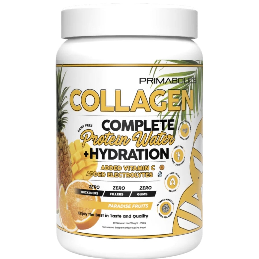 Collagen Complete Protein Water and Hydration by Primabolics collagen protein Primabolics Paradise Fruits 30 Serves  - Image 9