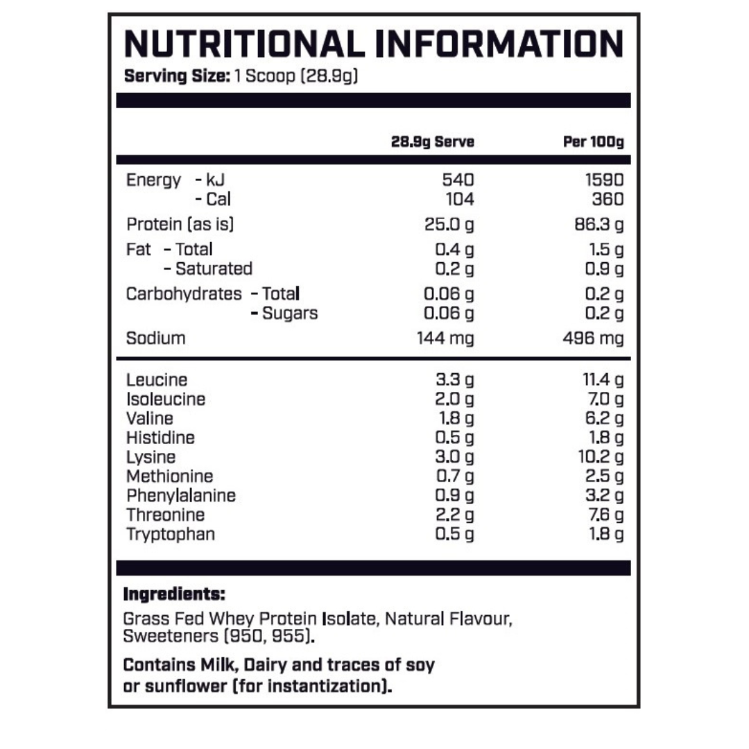 Grass Fed WPI by Cyborg Sports - Image 7