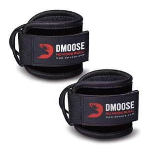 DMoose Ankle Straps for Cable Machines for Kickbacks Exercise Machine Accessories SUPPS247 