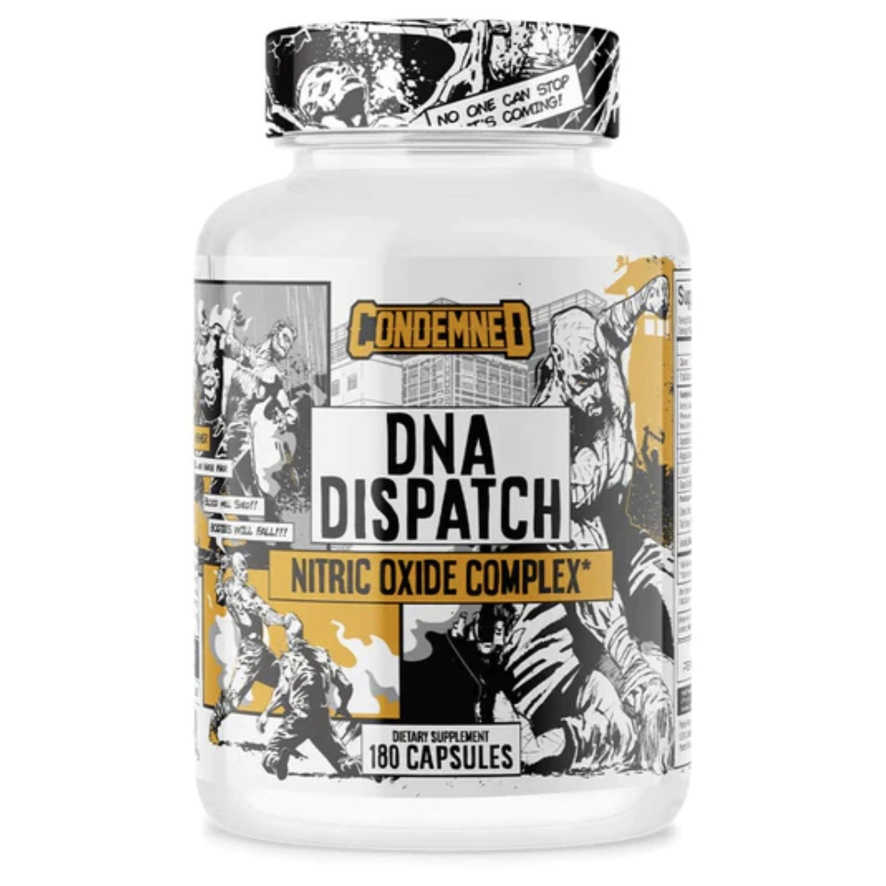 DNA DISPATCH Advance Nitric Oxide Formula PRE WORKOUT SUPPS247 180 Pills 