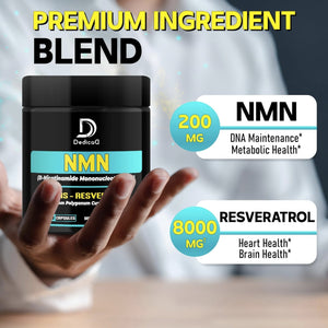 Dedica NMN with Trans-Resveratrol Anti-aging SUPPS247 