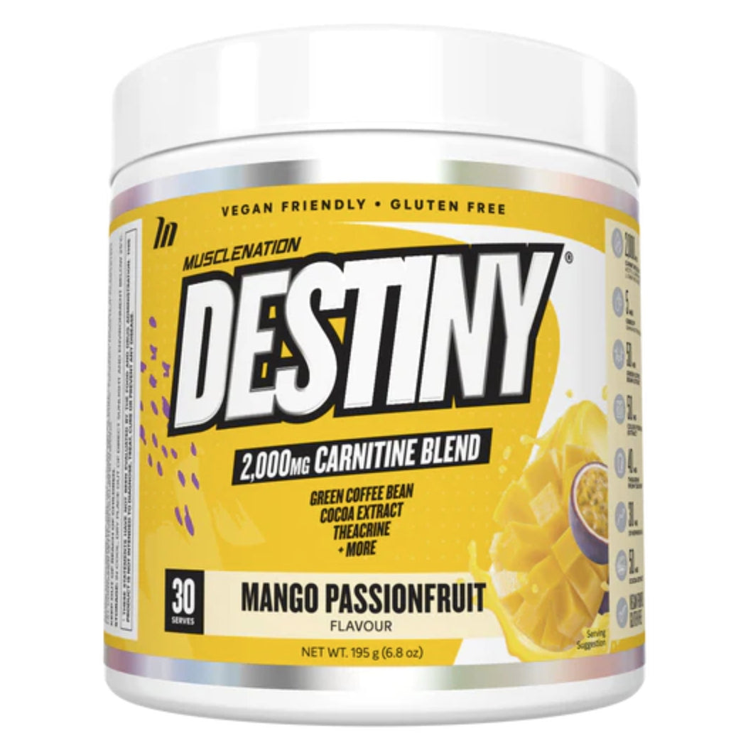 DESTINY by Muscle Nation Pre-Workout SUPPS247 Mango Passionfruit 