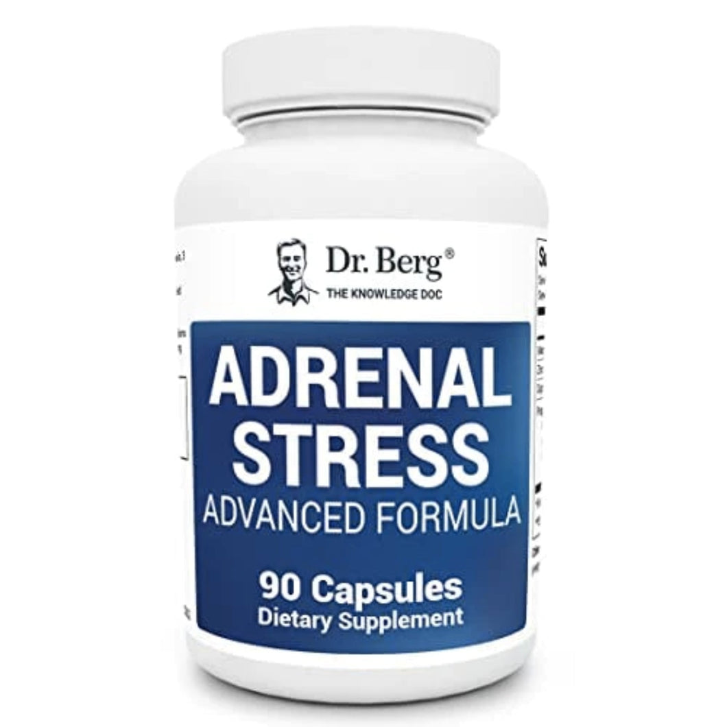 Dr. Berg’s Adrenal Stress Advanced Formula anti stress, adrenal rebuild, Buy at SUPPS247 