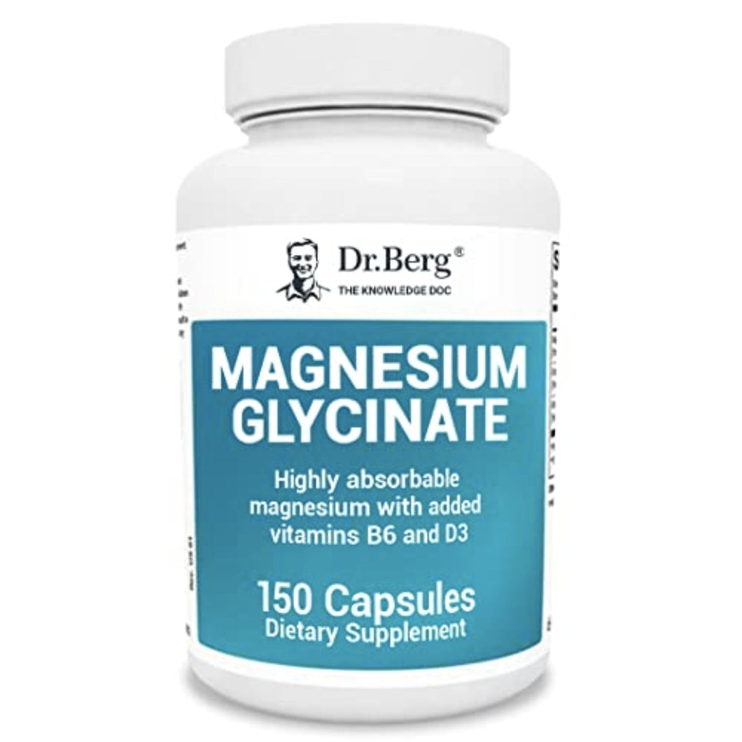 Dr. Berg's Magnesium Glycinate Magnesium SUPPS247 