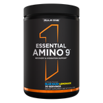 R1 Essential Amino 9 by Rule One Blue Razz lemonade