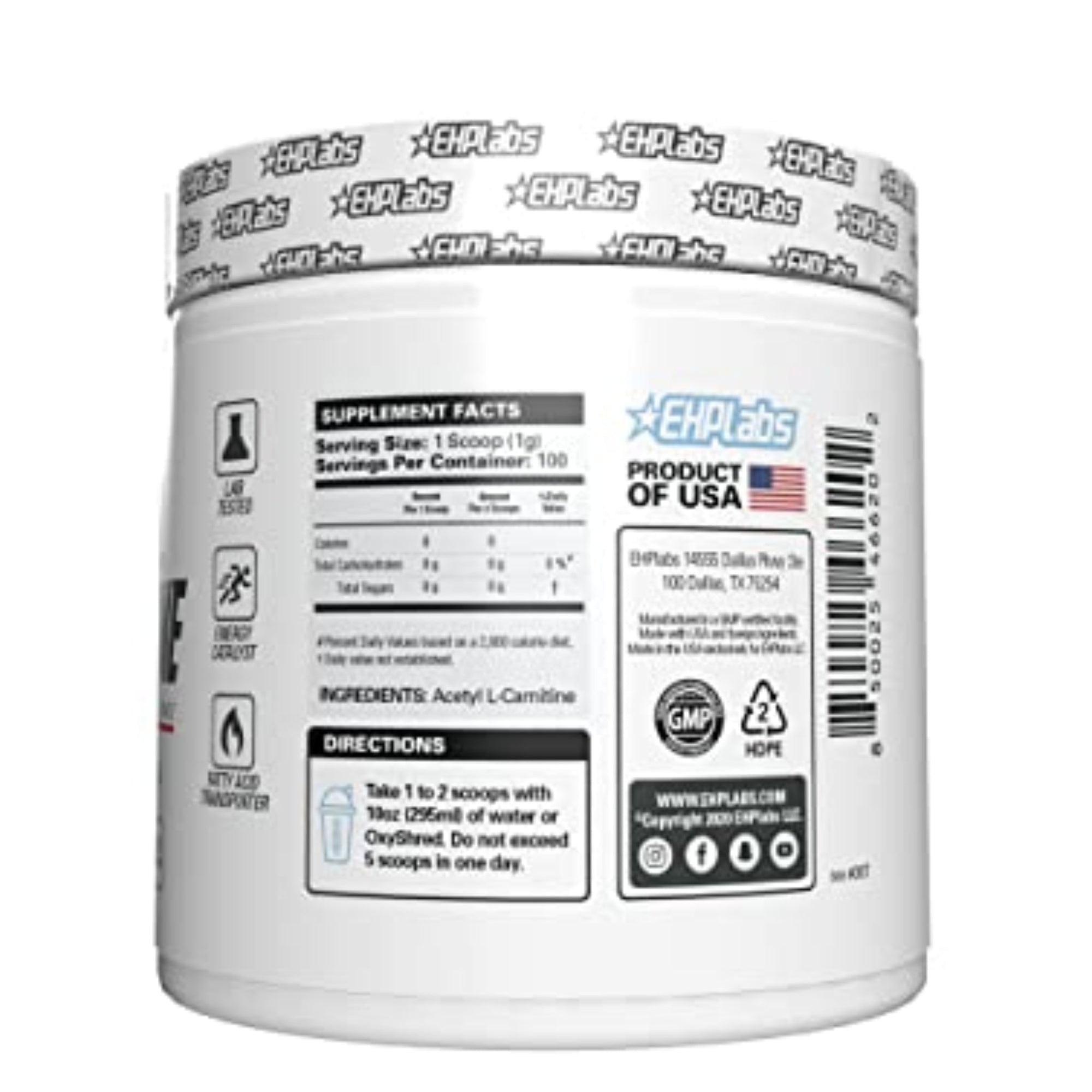 EHPlabs Acetyl L-Carnitine supps247 EHPlabs Acetyl L-Carnitine supps247