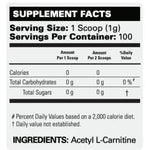 EHPlabs Acetyl L-Carnitine l carnitine SUPPS247 