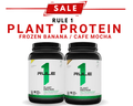 Twin Pack R1 Plant Protein Pack by Rule One