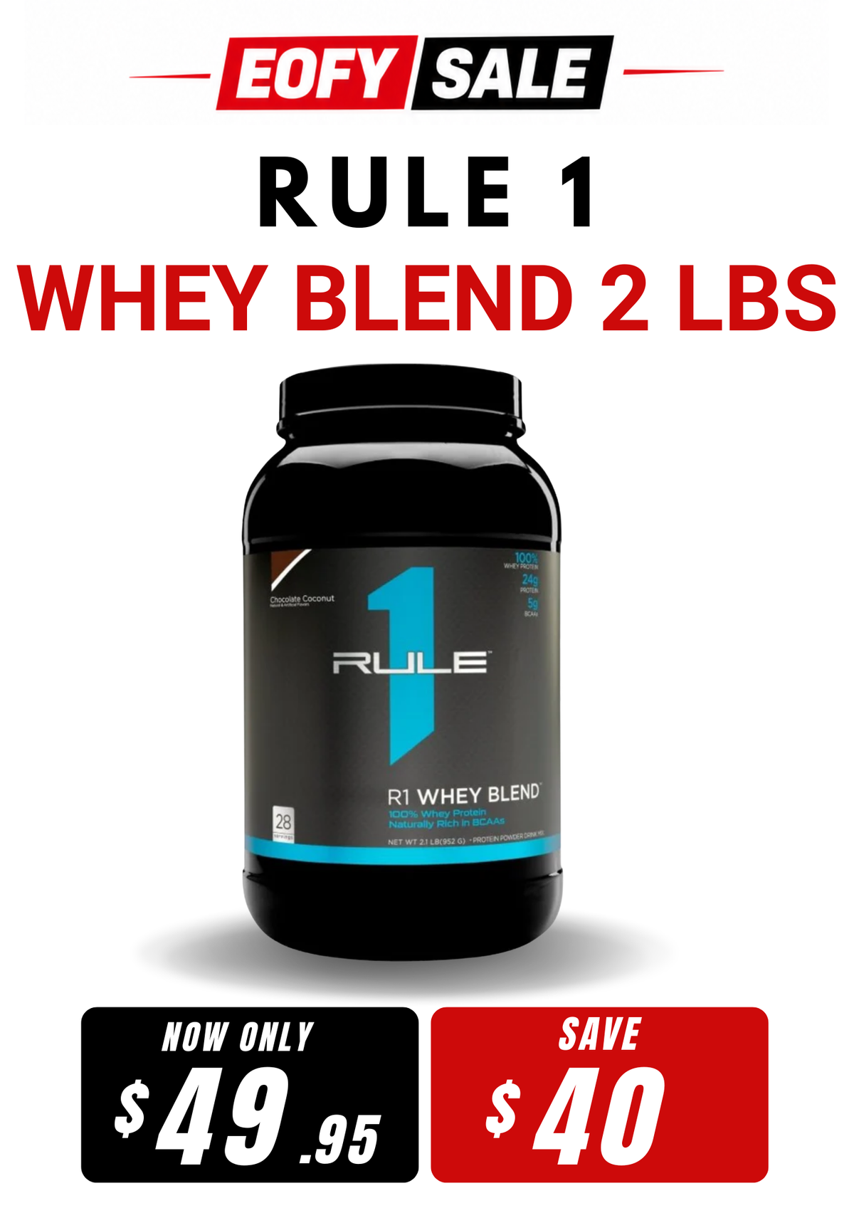 R1 Whey Blend 2lbs - Exp 05/2026 - Image 1