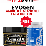 Evogen Amino KEM Victory Punch + FREE Creatine 60 Serves