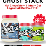 GHOST Muscle Building Winter Stack | Buy 1 Hot Chocolate + 1 Intra – Get Legend All Out Pre FREE!