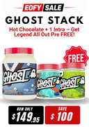GHOST Muscle Building Winter Stack | Buy 1 Hot Chocolate + 1 Intra – Get Legend All Out Pre FREE!
