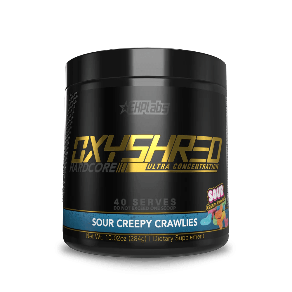 EHP Labs OxyShred Hardcore 40 Serves Sour Creepy Crawlies - Image 6