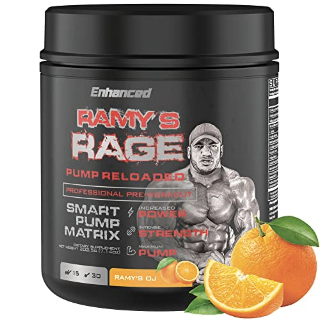 Enhanced Ramy's Rage Non-Stim Pre-workout Pre-Workout SUPPS247 