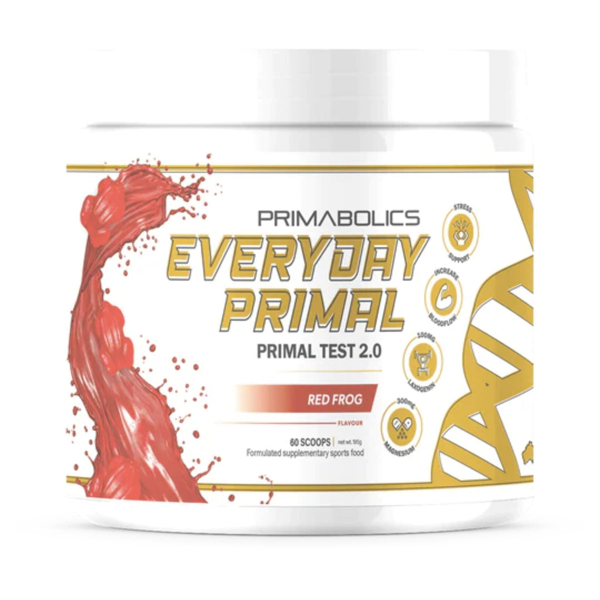 Everyday Primal by Primabolics 60 Scoops performance SUPPS247 Red Frog  - Image 3