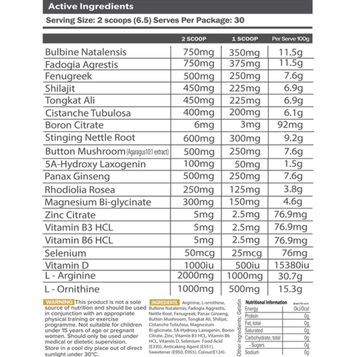 Everyday Primal by Primabolics 60 Scoops performance SUPPS247  - Image 4
