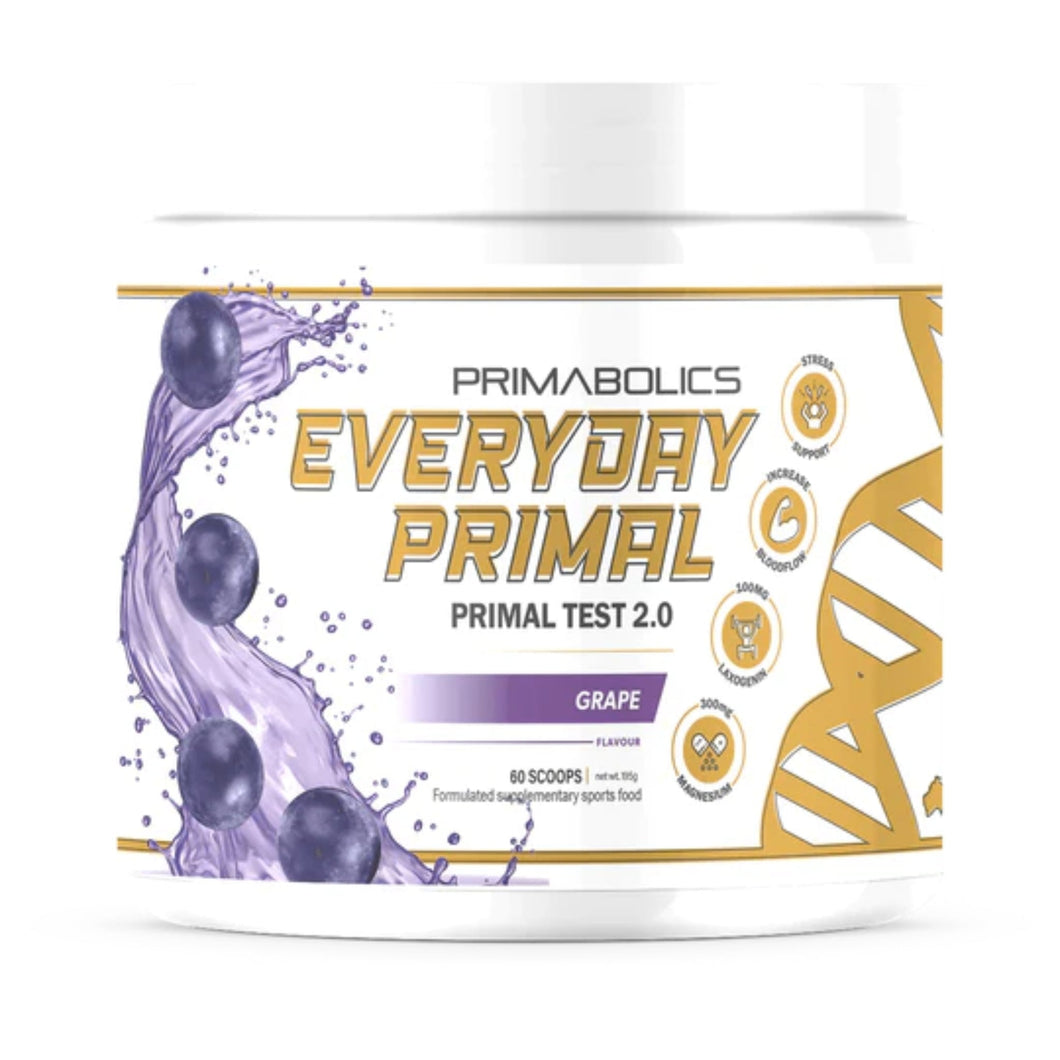 Everyday Primal by Primabolics 60 Scoops performance SUPPS247 Grape 