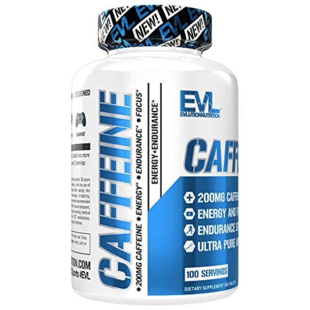 Evl Caffeine for Energy & Endurance FOCUS & ENERGY SUPPS247 