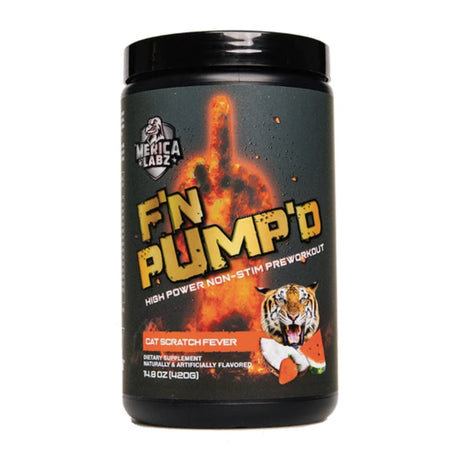 F'N Pump'D Non Stim Pre By Merica Labz Pre-Workout SUPPS247 