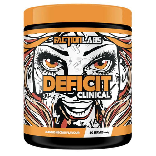 Factionlabs Deficit Clinical 50 Serves PREWORKOUT SUPPS247 Mango Nector 