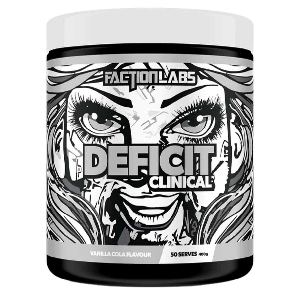 Factionlabs Deficit Clinical 50 Serves PREWORKOUT SUPPS247 Vanilla Cola 