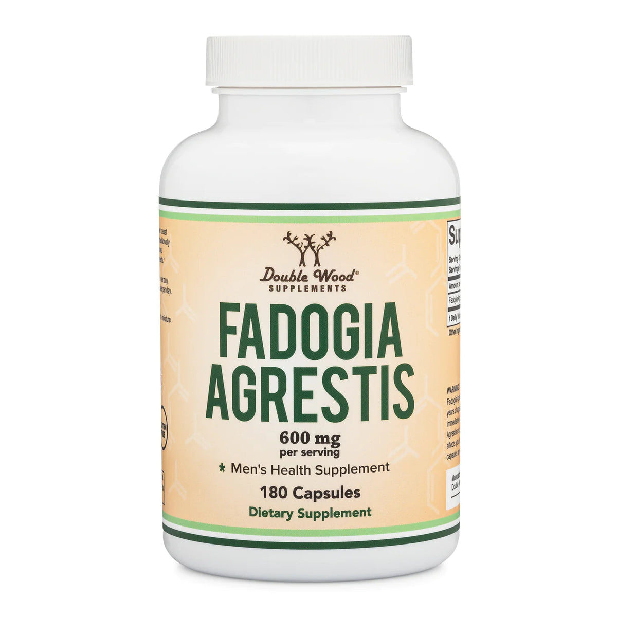 Fadogia Agrestis 600mg By Double Wood Supplements General Double Wood Supplements  - Image 1