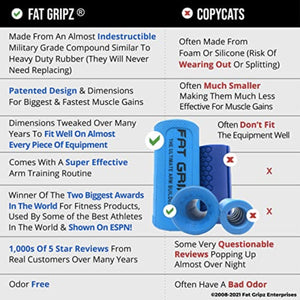 Fat Gripz Pro - Proven Way to Get Big Biceps & Forearms Fast Sports Supplements SUPPS247 