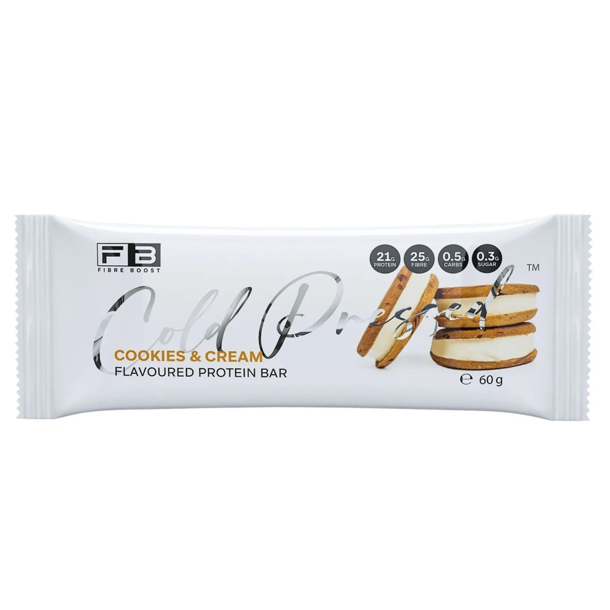 Fibre Boost Protein Bars PROTEIN supps247Springvale Cookies and Creme 1 Bar  - Image 9