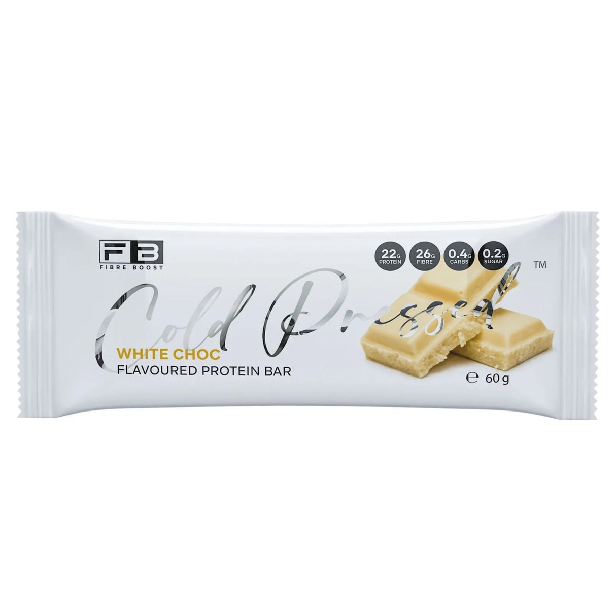 Fibre Boost Protein Bars PROTEIN supps247Springvale White Choc 1 Bar 