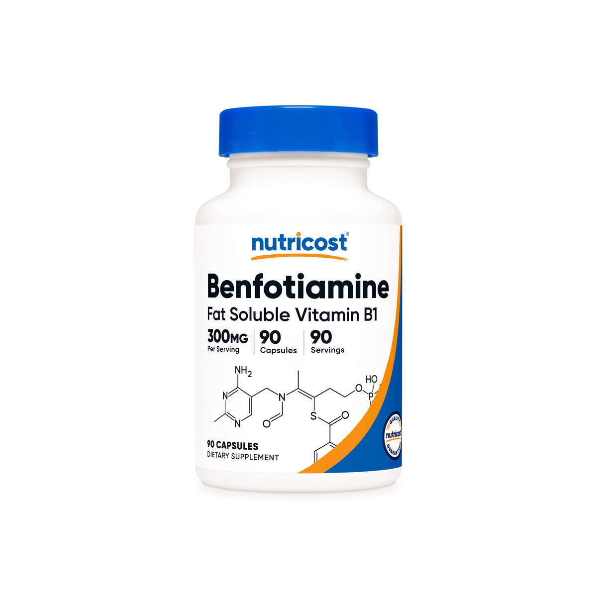 Nutricost Benfotiamine, 300 mg 90 capsules - Image 2
