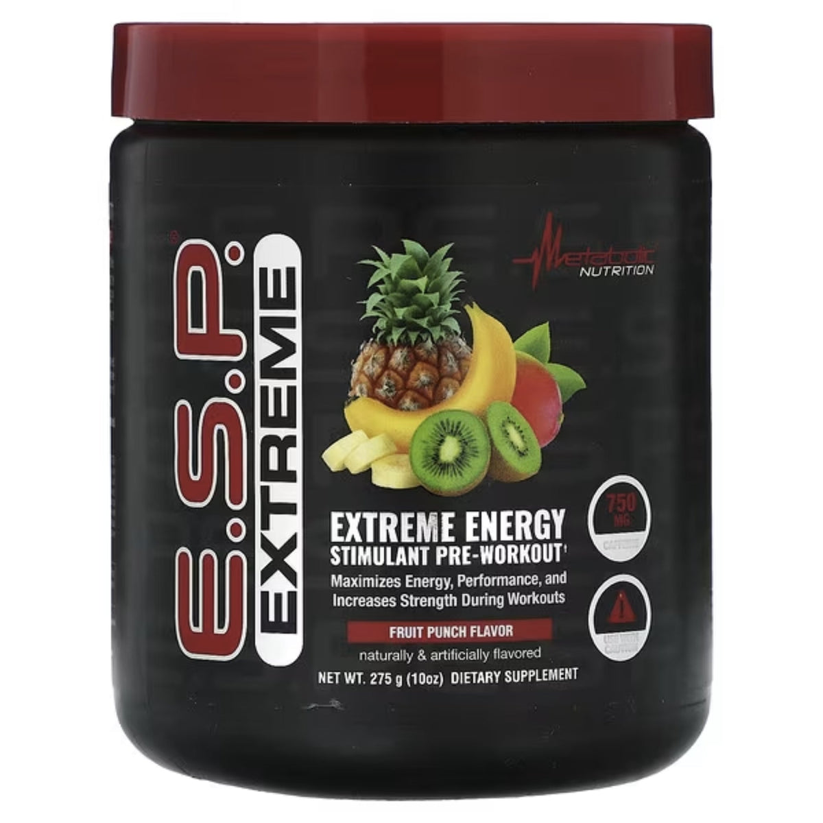 ESP Xtreme Pre-workout by Metabolic Nutrition PRE WORKOUT SUPPS247 Fruit Punch  - Image 2
