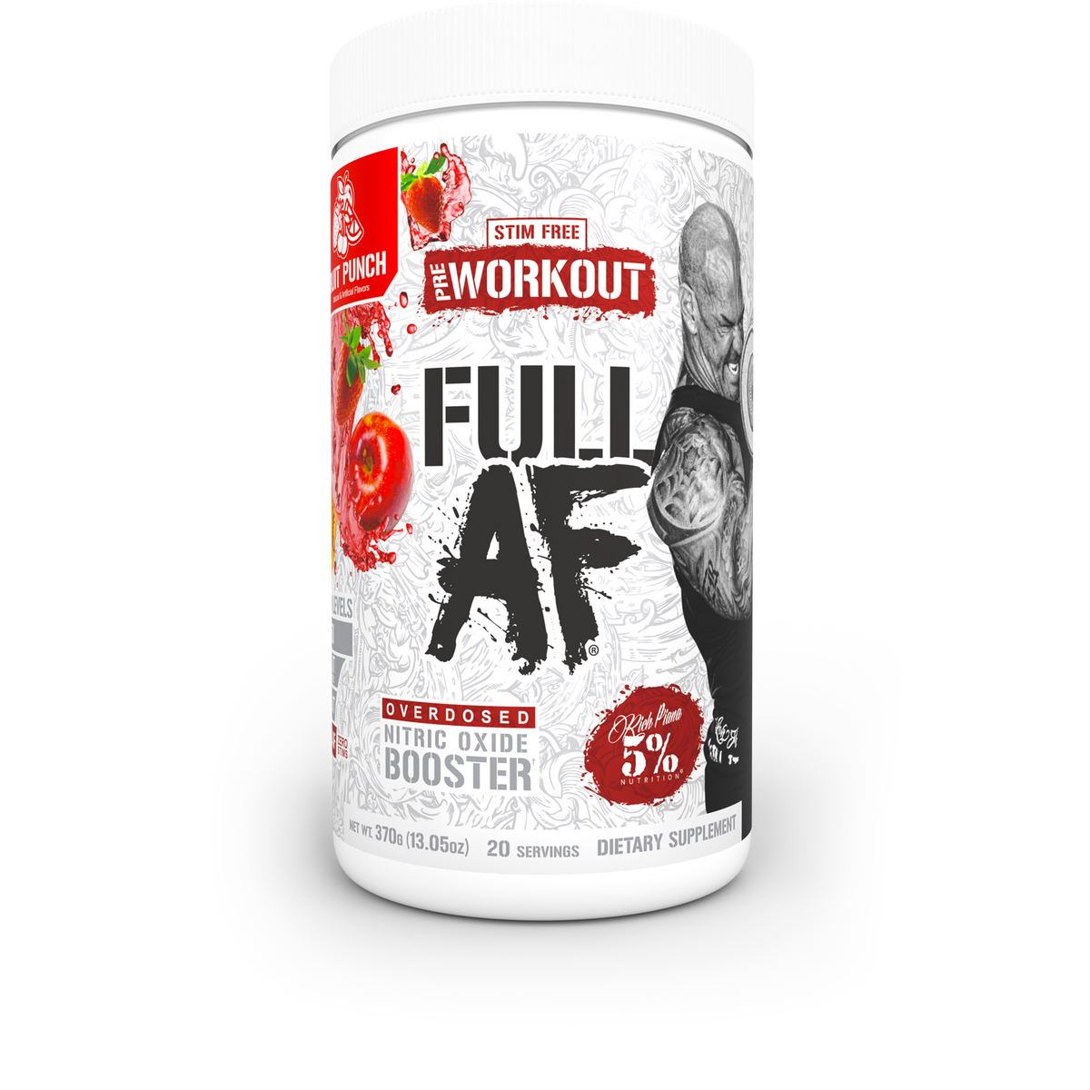5% Nutrition Full As F*ck Stim-Free Pre-Workout Fruit Punch