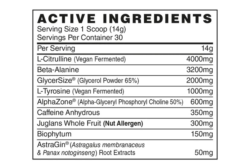 NaughtyBoy® MENACE® Pre-Workout General Naughty Boy  - Image 4