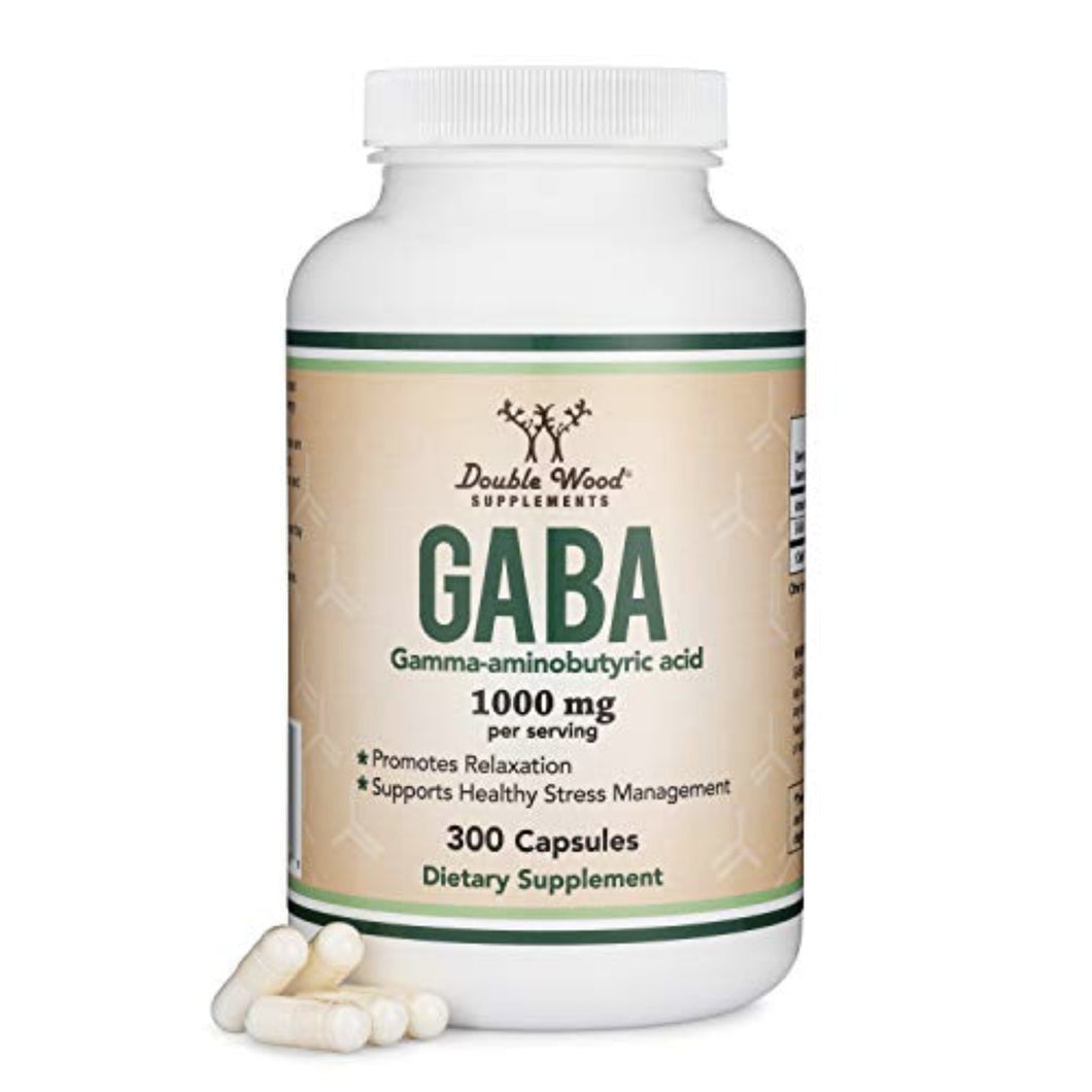 GABA Supplement 1,000 mg mental calmness SUPPS247 