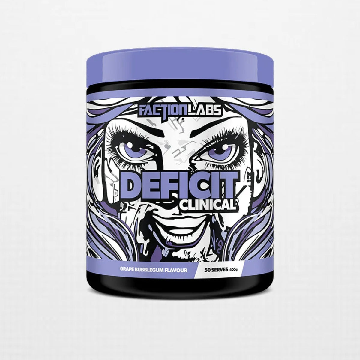 DEFICIT by Faction Labs PRE WORKOUT SUPPS247 GRAPE BUBBLEGUM  - Image 8