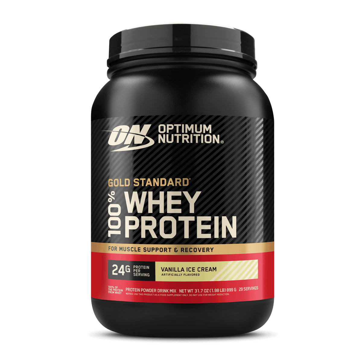 Optimum Nutrition Gold Standard 100% Whey 2LB Vanilla Ice Cream